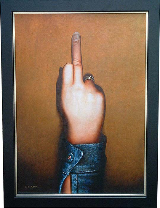 Realist Painting of Insult