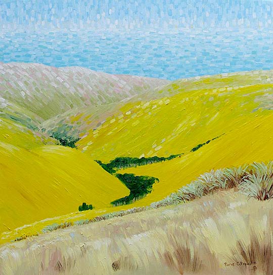 Impressionist New Zealand Landscape Painting